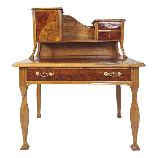 French Art Nouveau Desk by Louis Majorelle, 1890s For Sale