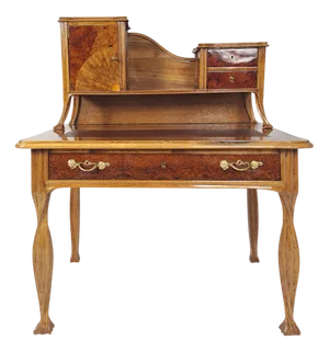 French Art Nouveau Desk by Louis Majorelle, 1890s