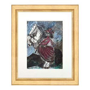 1960s Pablo Picasso, Toros Y Toreros 1 Dated 12/3/59 Framed