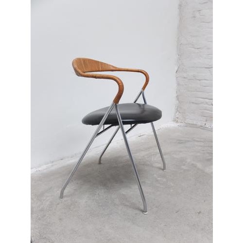 HE103 Chairs by Hans Eichenberger for Dietiker Swiss, 1955, Set of 4 For Sale - Image 16 of 18