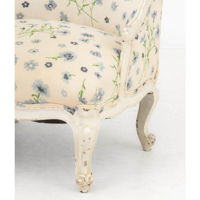 Louis XV Style Floral Upholstered Child's Bergere For Sale In New York - Image 6 of 8