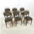Vintage Chairs in Velours and Table from Thonet, 1970s, Set of 7, in Good conditions. Designed 1920 to 1949 This piece has...