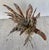 Vintage Modern Enamel on Copper Mounted on Quartz Base Tropical Lion Fish Sculpture For Sale - Image 9 of 11