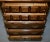 Metal Haberdashery Style Chest of Drawers Bank in Solid Hard Wood from Thomasville For Sale - Image 7 of 13