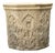 Vintage Cast Stone Lions Head Table Pedestal For Sale