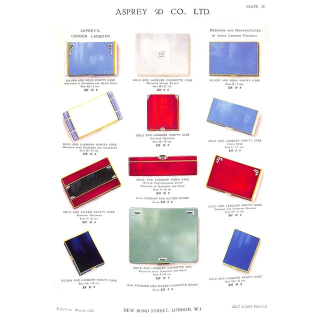 White 1930s Asprey and Co. Ltd. Trade Catalogue For Sale - Image 8 of 12