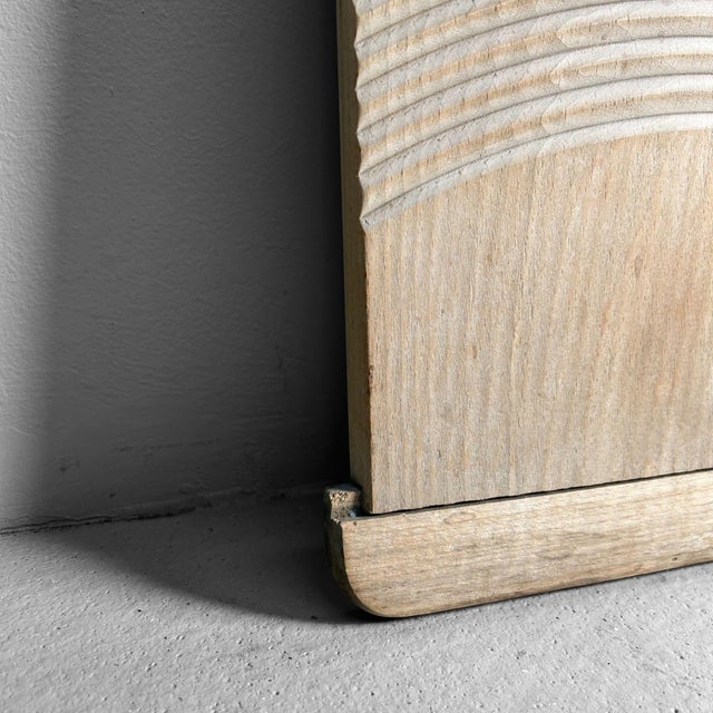 Handcrafted Wooden Washboard, Japan, 1950s For Sale - Image 6 of 9