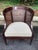 Art Deco Late 20th Century Dessin Fournir Art Deco Style Cane Accent Chairs – Pair For Sale - Image 3 of 14
