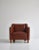 Danish Modern Easy Chair in Leather and Beech by Mogens Lassen for Fritz Hansen, 1940s For Sale - Image 3 of 18