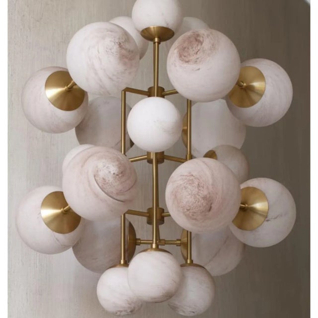 Glow Chandelier by Schwung For Sale - Image 4 of 7