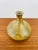 Yellow Vintage 1970s Handmade Stoneware Studio Pottery Low Bud / Weed Vase For Sale - Image 8 of 8
