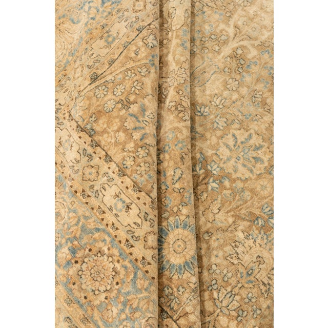 Antique Circa 1910 Kerman Rug 8'8 X 14'3 For Sale - Image 10 of 10