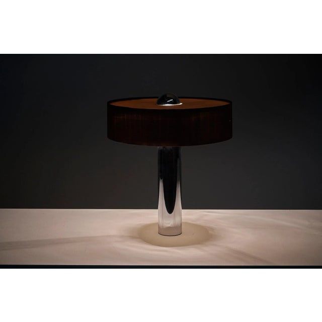Mid-Century Modern Chrome Table Lamp attributed to Cosack, Germany, 1960s For Sale - Image 10 of 13
