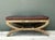 Vintage Rattan and Leather Bench For Sale - Image 16 of 18