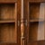 Pair, Late 19th Century Walnut Display Cabinet Bookcases With Glass Panels For Sale - Image 10 of 18