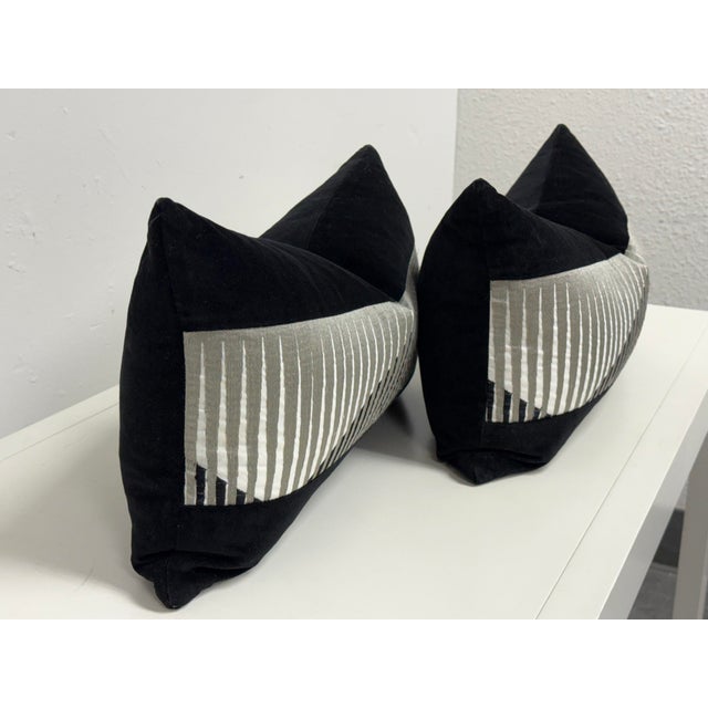 Eastern Accents Armina Lumbar Pillow, Pair For Sale - Image 4 of 12