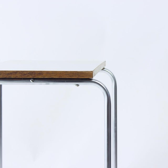 1960s Side Table in Bent Pipes from Kovona, Former Czechoslovakia, 1960s For Sale - Image 5 of 11