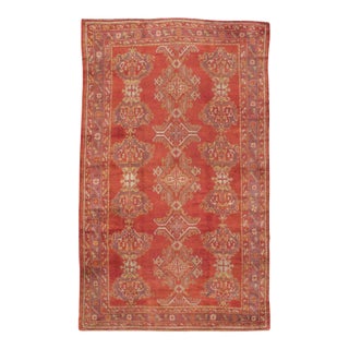Galerie Shabab Collection Mid-20th Century Turkish Oushak Room Size Carpet For Sale