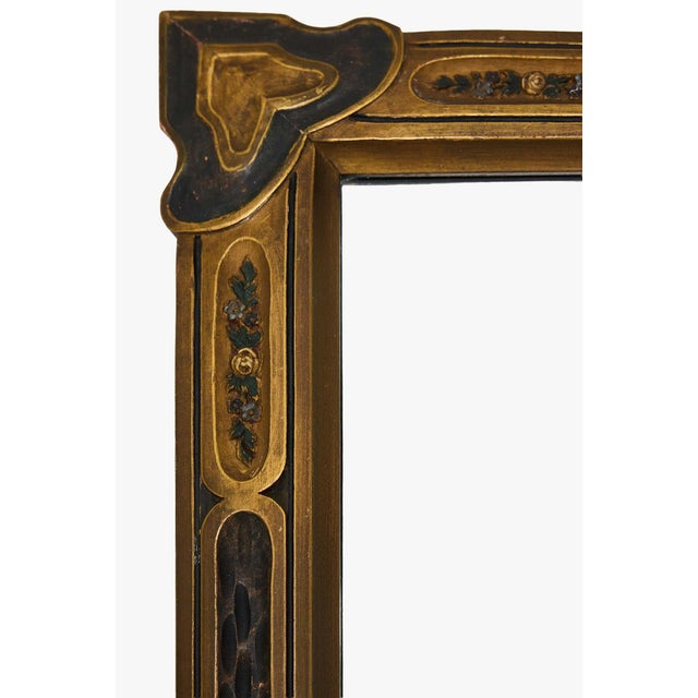 Art Nouveau Giltwood Mirror With Floral Motifs, Circa 1910 For Sale - Image 10 of 13