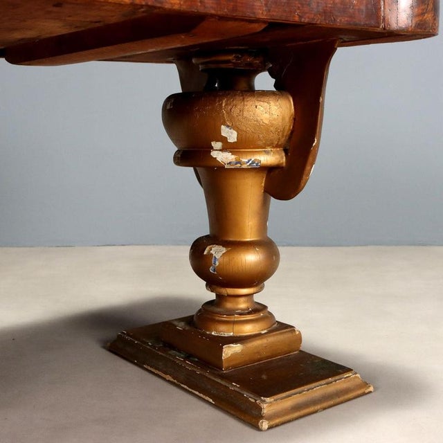 Antique Carved Walnut Burl Coffee Table, 20th Century For Sale - Image 6 of 10