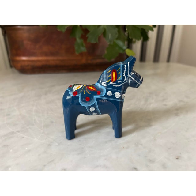 1970s 1970s Swedish Folk Art Dala Horse For Sale - Image 5 of 8