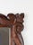 Antique Wood Wall Mirror with Ornate Scrollwork Wooden Frame, 1920s For Sale - Image 4 of 16