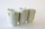 Big Porcelain Imperfections Vases by Dora Stanczel, Set of 3 For Sale - Image 6 of 7
