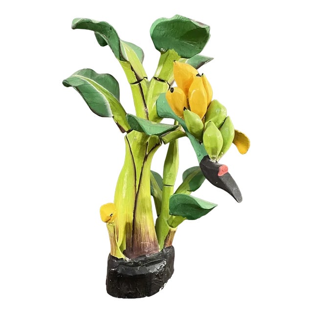 Italian Botanical Sculpture, 1940s For Sale