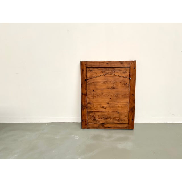 Antique Mirror in Walnut, 1900 For Sale - Image 11 of 15