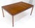 Danish Mid Century Modern Rectangle Walnut Dining Table w 2x18" Leaves MINT For Sale - Image 9 of 18