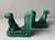 Pair of Mid 20th Century French Art Deco Ceramic Bookends in Saint-Clément Style For Sale - Image 6 of 12