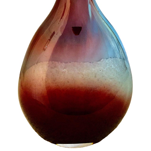 Mid 20th Century Mid 20th Century Mid-Century Modern Swedish Art Glass Decanter by Orrefors For Sale - Image 5 of 8