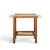 DUX Dux Style Mid Century Travertine and Oak Side End Tables - Pair For Sale - Image 4 of 11