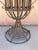 Metal Vintage Wrought Iron Indoor/Outdoor Garden Urn For Sale - Image 7 of 8