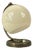 Art Deco Bronzed Brass and Opaline Glass Table Lamp, Germany, 1930s For Sale