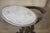 Wood Antique Victorian Marble Top Carved Base Oval Parlor Table For Sale - Image 7 of 9