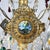 Antique Genoese Empire Chandeliers in Crystal and Gilded Wood, 1780s, Set of 2 For Sale - Image 12 of 14