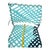 Vintage Tropitone Turquoise and White Woven Strap Patio Chairs and Ottomans — Set of 4 For Sale In Indianapolis - Image 6 of 12