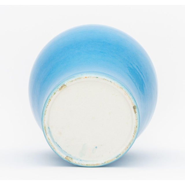 Ceramic Turquoise Blue Glazed Porcelain Ginger Jar For Sale - Image 7 of 7