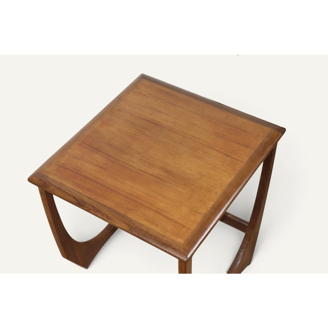 Vintage Teak Nesting Tables from G-Plan, 1960s, Set of 3 For Sale - Image 13 of 18