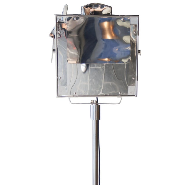 1970s Mid-Century Brass Floor Spotlight, United Kingdom, 1970s For Sale - Image 5 of 8