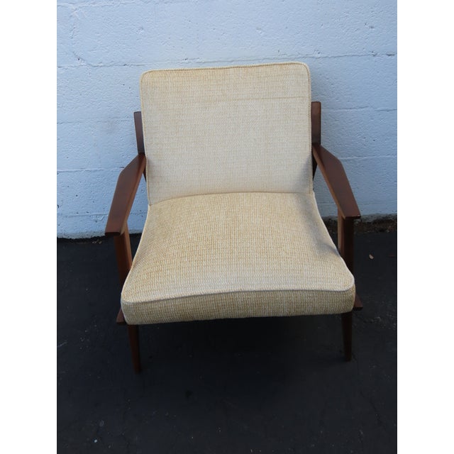 Mid Century Modern Lounge Side Accent Chair 6614 For Sale - Image 11 of 16