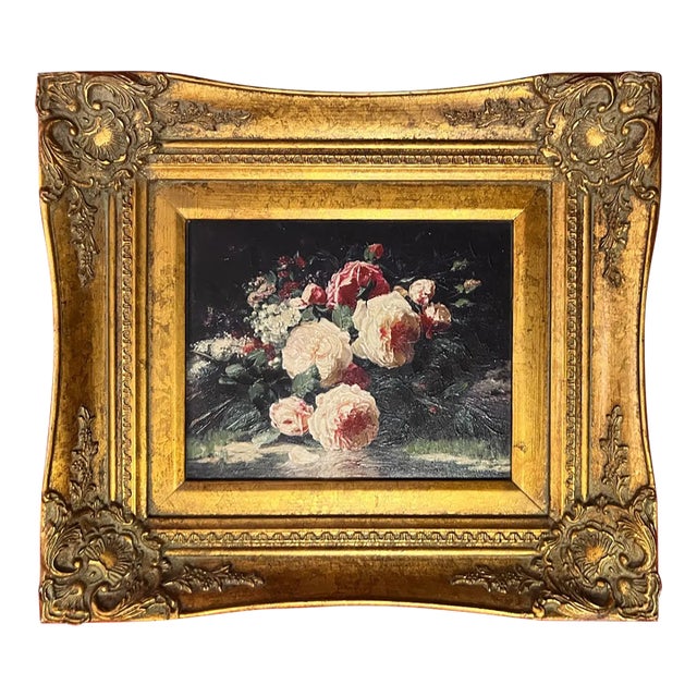 Late 20th Century Framed Jean-Baptiste Robie "June Days" Artist-Enhanced Canvas – Brushstrokes Limited Edition #266/4950 For Sale