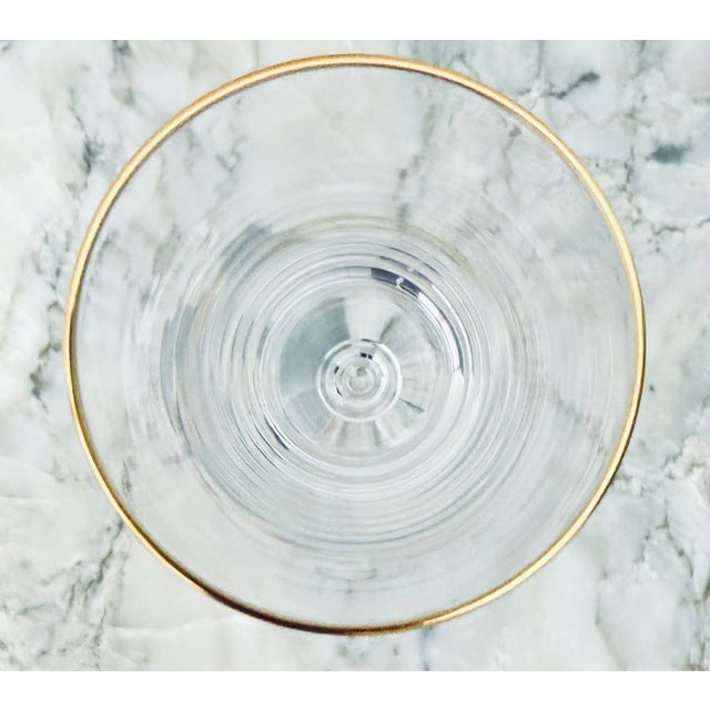 2000 - 2009 Saint-Louis Crystal Champagne Glasses For Sale - Image 5 of 12