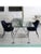 Blue Armchairs, 1950s, Set of 2 For Sale - Image 4 of 14