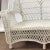1930s 1940s Coastal Boho Chic Heywood-Wakefield White Wicker Settee. For Sale - Image 5 of 12