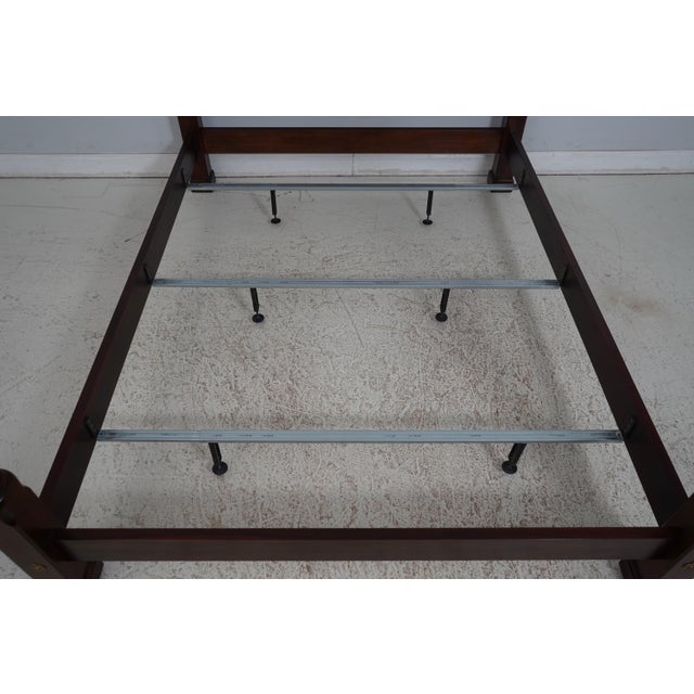 Henkel Harris Mahogany Model 172 Queen Size Poster Bed For Sale - Image 10 of 12