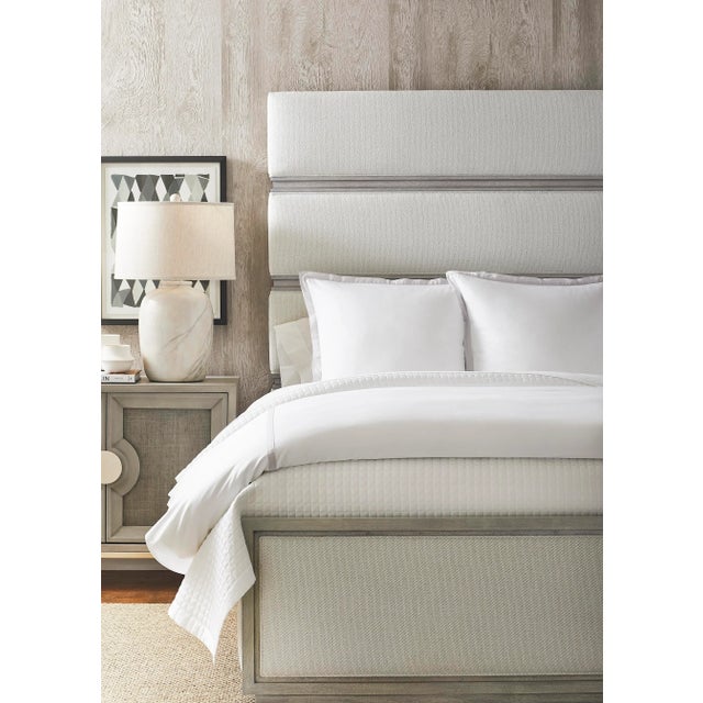 Coleman King Cotton Coverlet Set, Sugar, 4 Pieces For Sale In Greensboro - Image 6 of 7