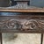 Late 19th Century English Oak Carved Table With Turned Legs and Stretcher Base For Sale - Image 10 of 14