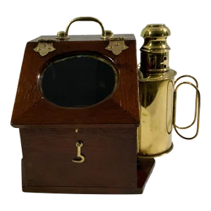 Antique Yacht Or Boat Binnacle Compass by Polaris